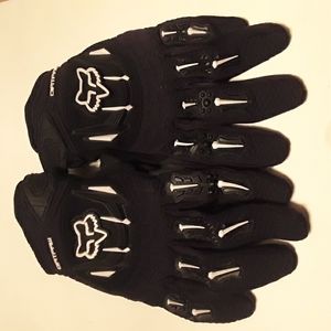FOX Racing DirtPaw Black Gloves